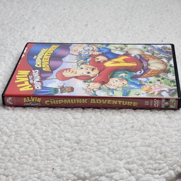 THE CHIPMUNK ADVENTURE DVD 2008 Includes Audio CD Rare Out of Production Edition - Picture 3 of 6